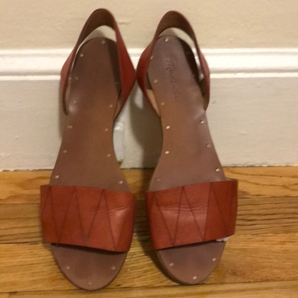 Madewell leather sandals sz 7.5